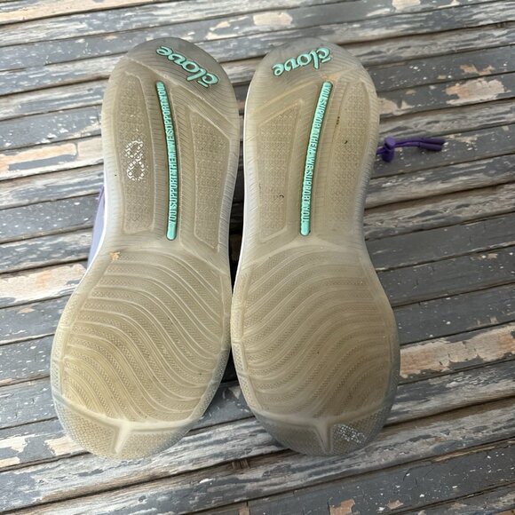 Clove Shoes Womens Size 8 Purple Blue Comfort Athletic Sneaker Nurse Workwear - Picture 7 of 9